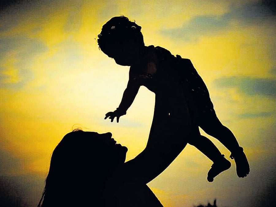 The baby was handed over to Ananda Bhavan, a child rescue shelter at Malampuzha in this district, they said. DH file photo.