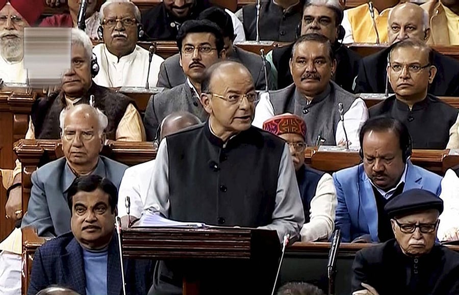 Union Finance Minister Arun Jaitley, PTI Photo