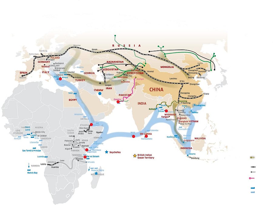 Great Game in Indian Ocean