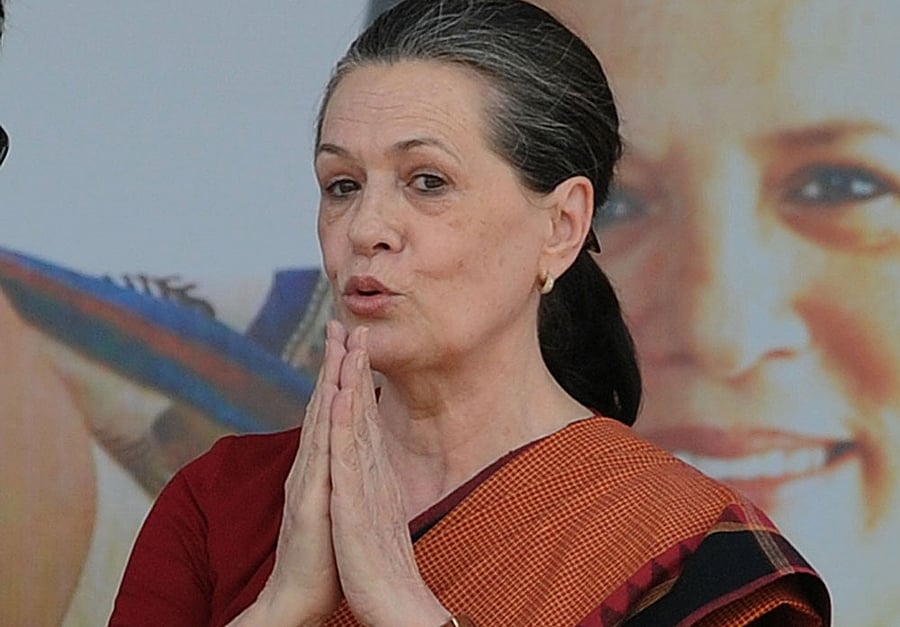 Gandhi told party MPs to work with dedication, loyalty and enthusiasm with Rahul Gandhi to strengthen the party and said he was her boss too. DH file photo