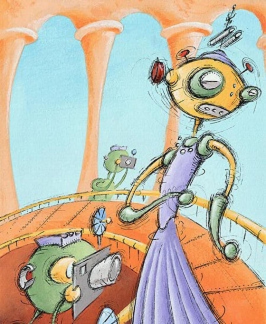 Over the years spent observing fashion, I've also had time to think about that vital haute couture query - does one sacrifice comfort and utility for cutting-edge trends?