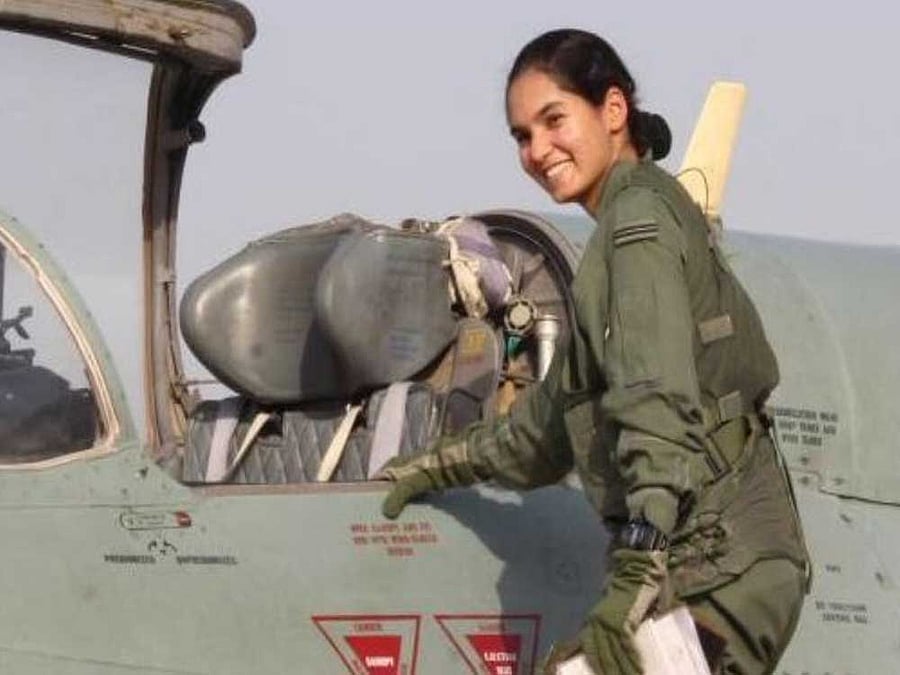 Avani Chaturvedi, image courtesy Twitter