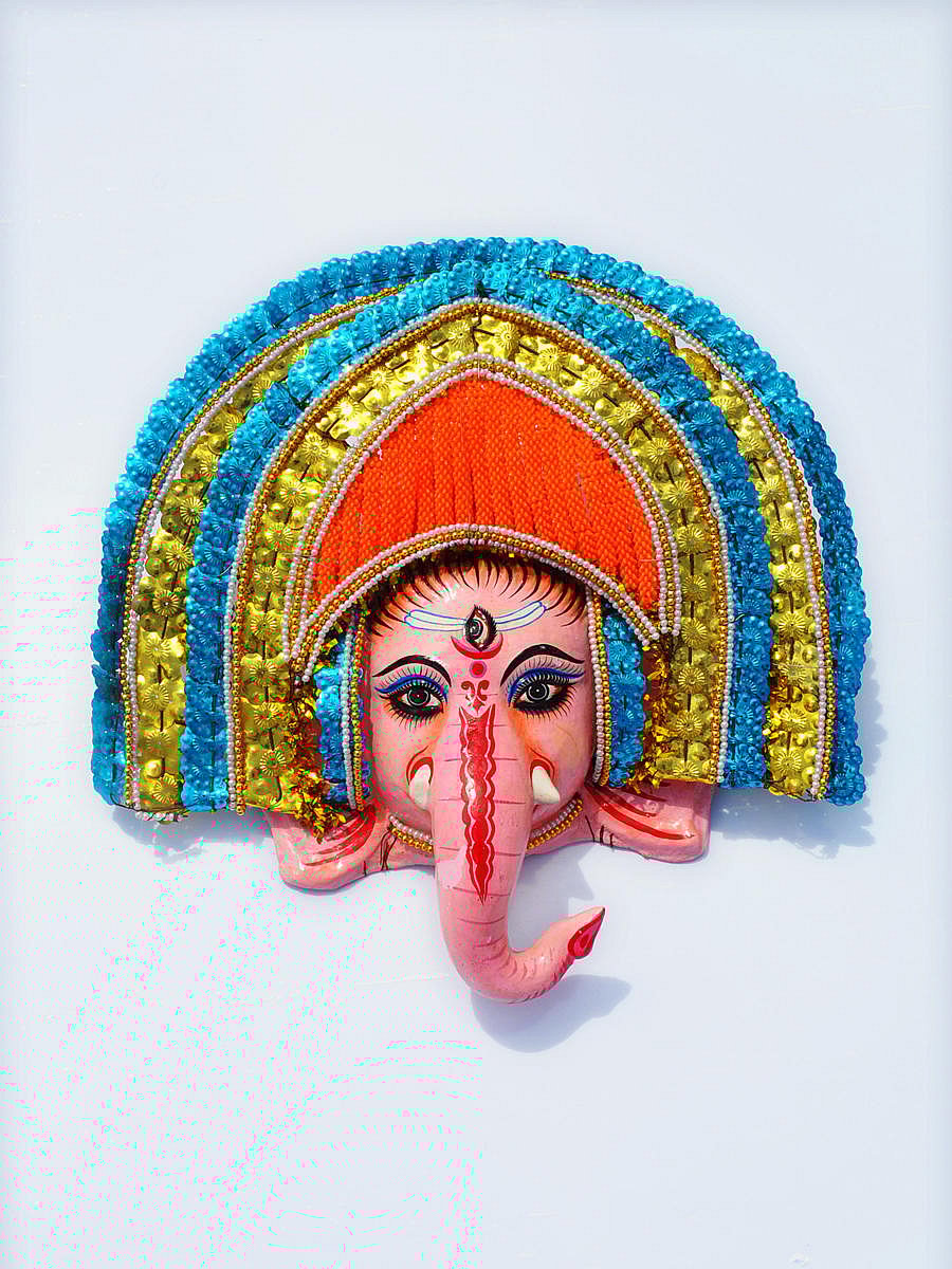 A chhau mask
