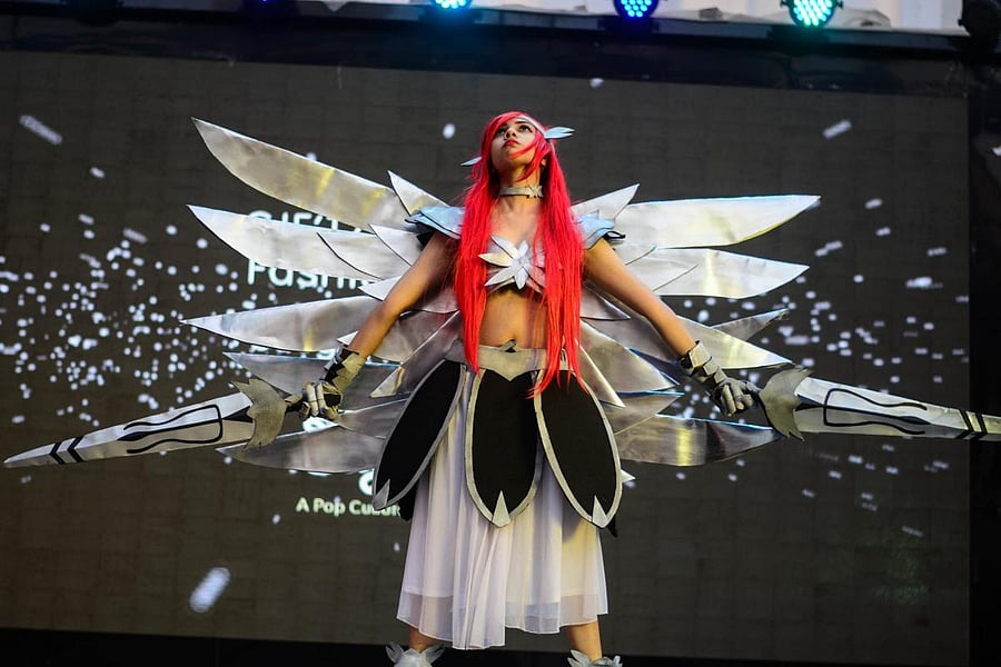 Fans dressed as their favourite comic characters.