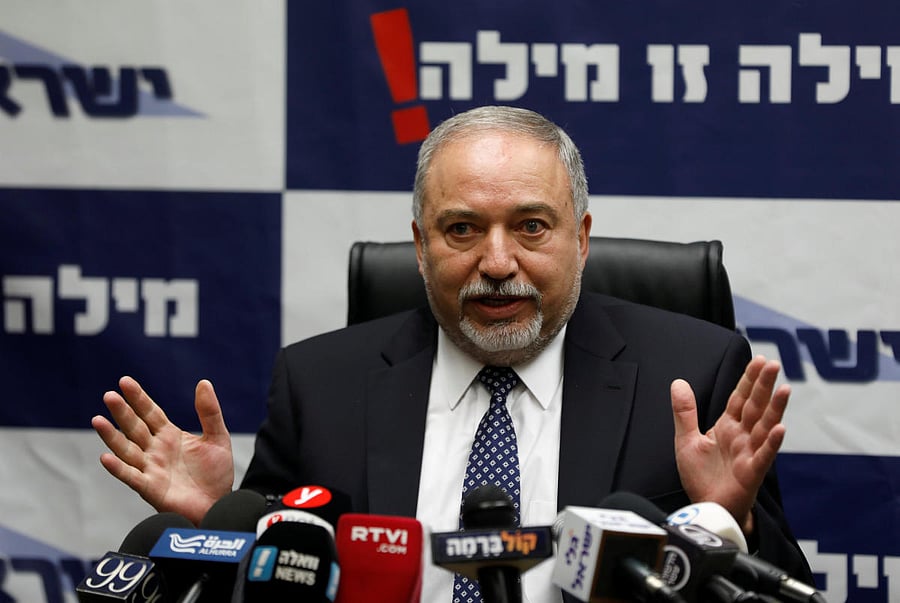 Israeli Defence Minister Avigdor Lieberman, Reuters Photo