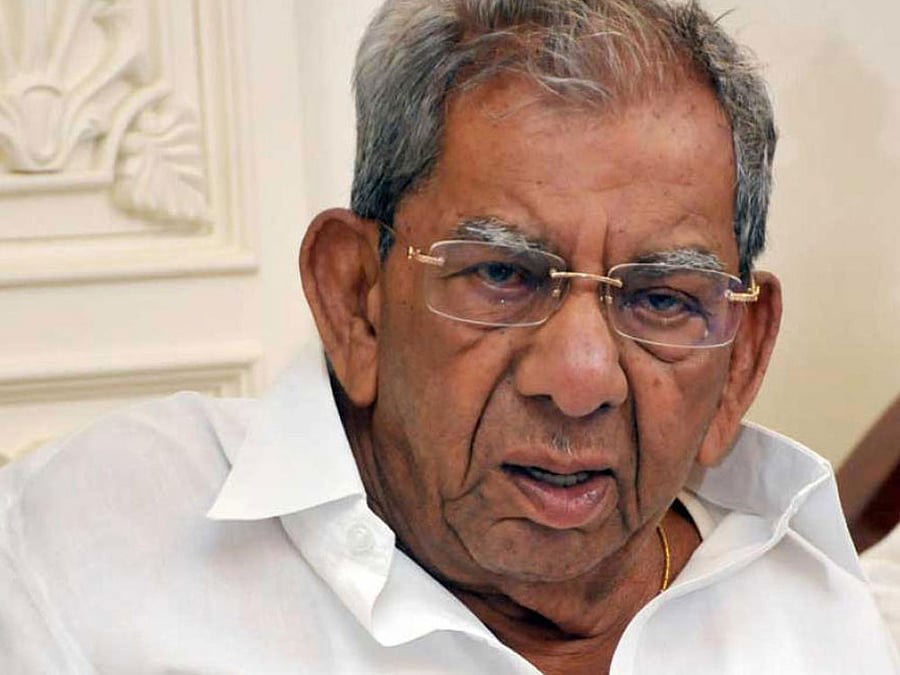 MLA Shamanuru Shivashankarappa. DH Photo.