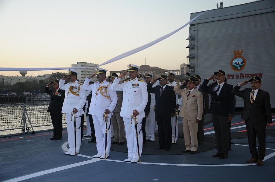 INS Ganga was decommissioned on Thursday