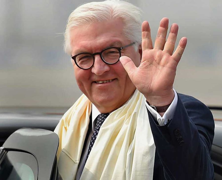 German President Frank-Walter Steinmeier. PTI file photo