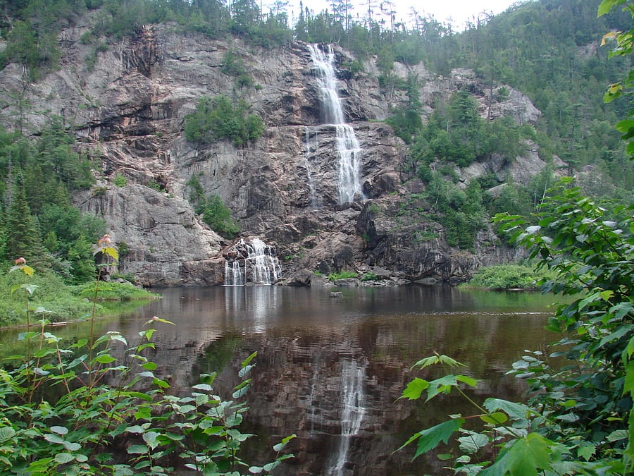 The Bridal Veil Falls, Agawa Canyon, Canada.
