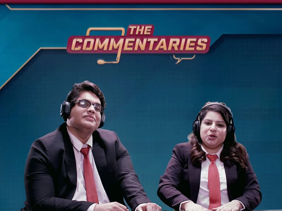 Tanmay Bhat and Mallika Dua. Screengrab.