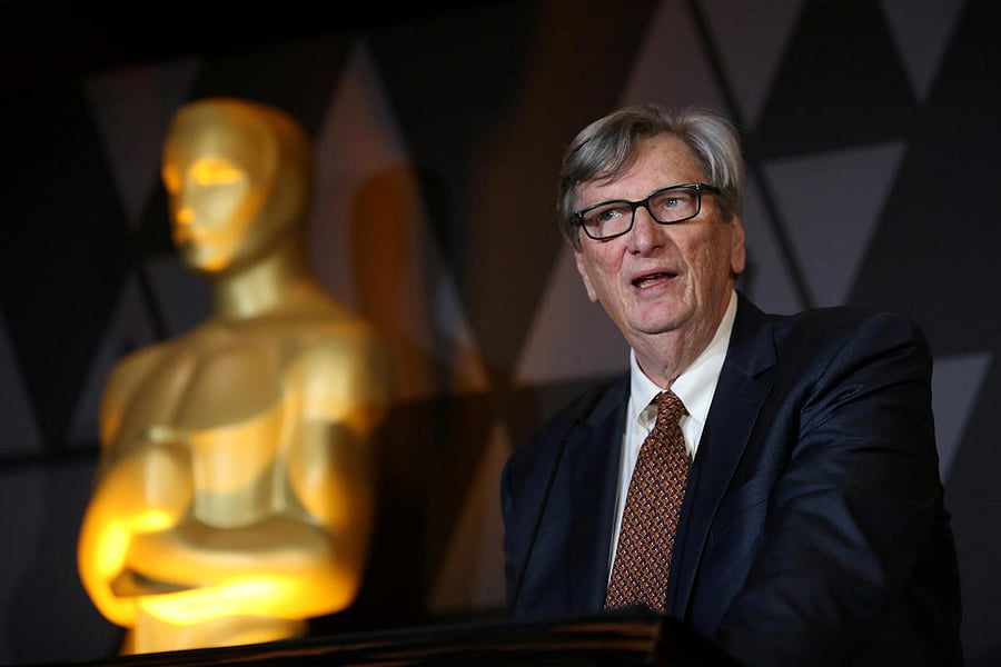 Motion Picture Academy President John Bailey. Reuters Photo