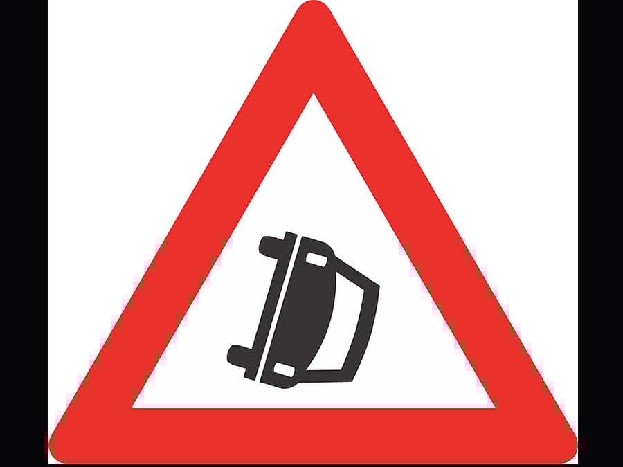 Police suspect that the driver must have fallen asleep on the wheel and lost control. File photo for representation. Creative Commons.