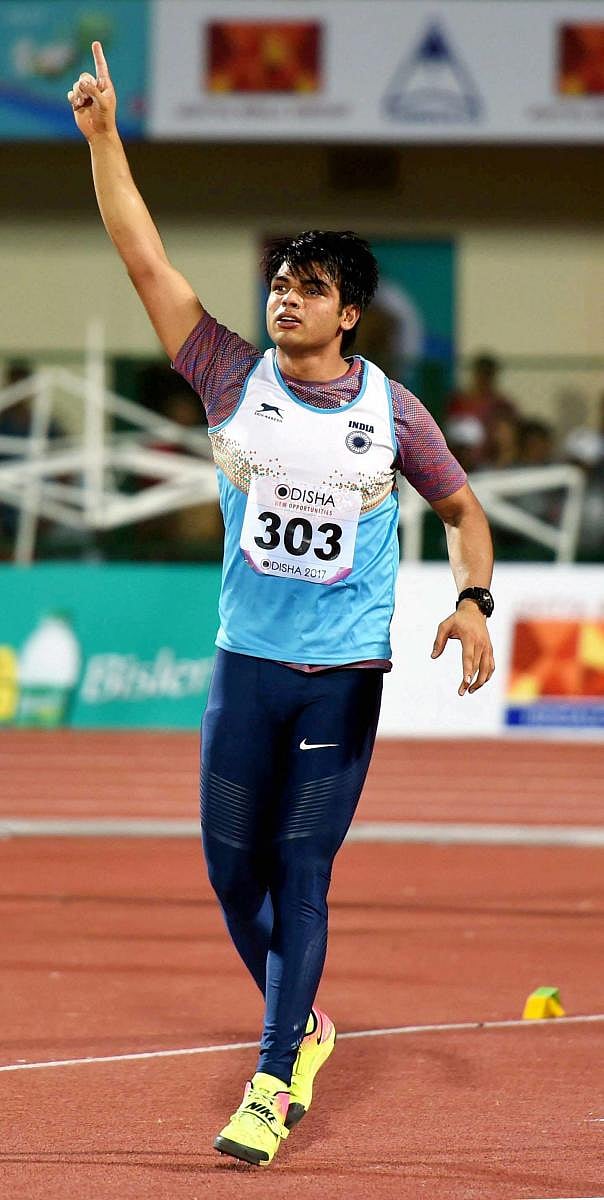 CARRYING HUGE HOPES Javelin thrower Neeraj Chopra is tipped to clinch a gold at the Commonwealth Games. The athletics competition kicks off today. PTI