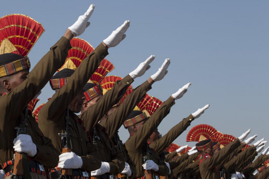 The BSF, raised in 1965, is tasked to guard the borders with Pakistan and Bangladesh and has about 2.5 lakh personnel in its ranks. AP file photo