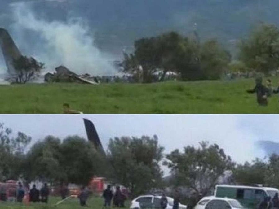 The Algerie Presse service agency said the Iliouchine-type plane was headed for Bechar in south-western Algeria. Image source: Twitter/@AmichaiStein1