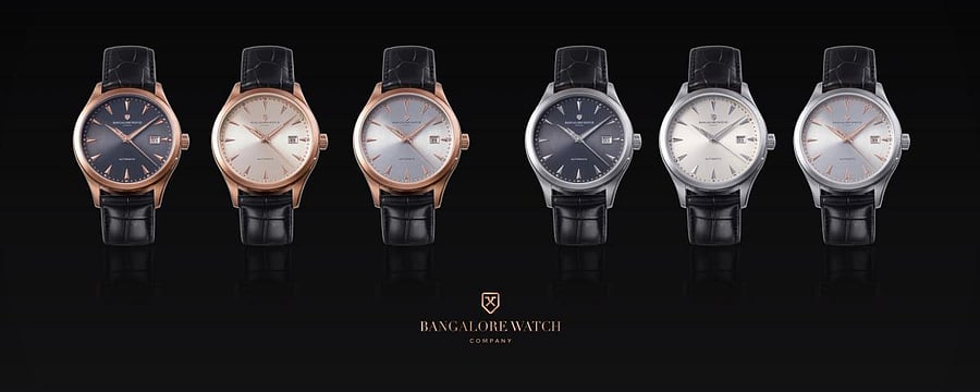 Nirupesh Joshi and Mercy Amalraj launch a brand invoking the city's horological past.Image courtesy: Bangalore Watch Company
