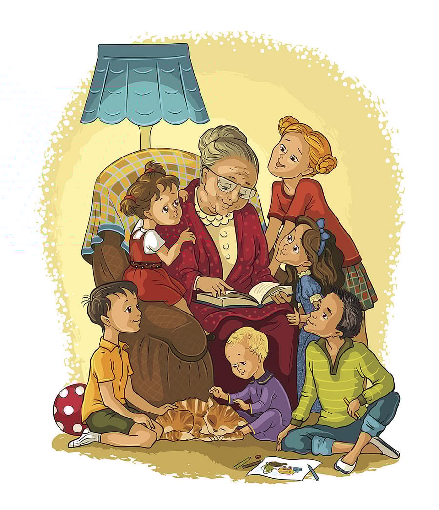 Let us consider intangible heritage that is more difficult to document and categorise, for the boundaries are so porous. This includes stories, family festivals, languages...