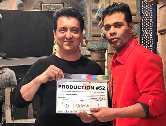 Varun Dhawan (R), image courtesy Twitter