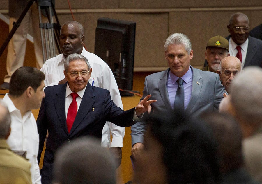 Diaz-Canel was elected in a landmark vote of the National Assembly a day before his 58th birthday.