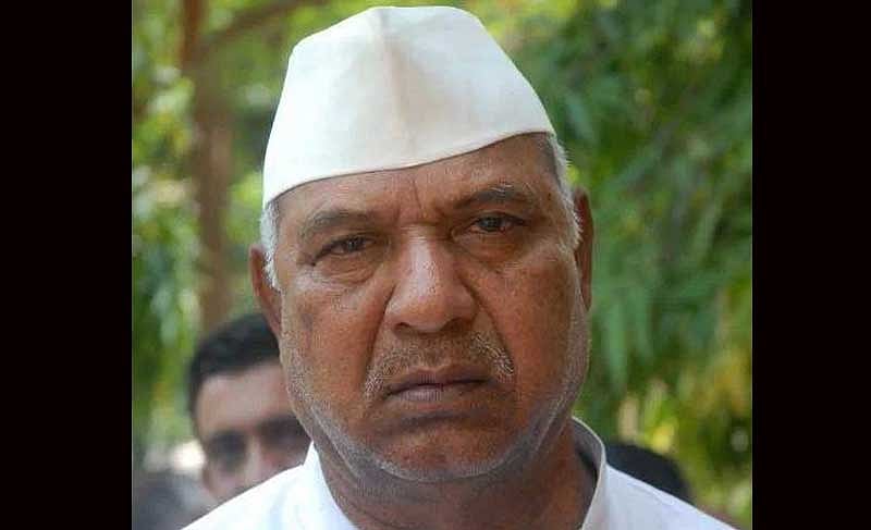 In picture: former minister Revu Naik Belamagi. Photo via FB. 