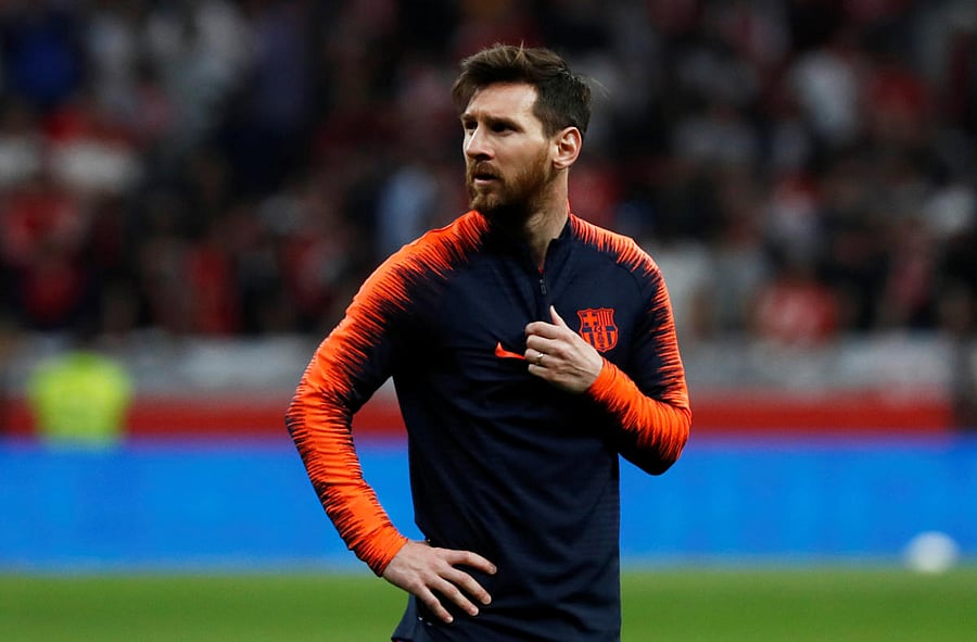 At 126 million salary euros per season, Barcelona's Lionel Messi is the highest earning footballer in the world. Reuters