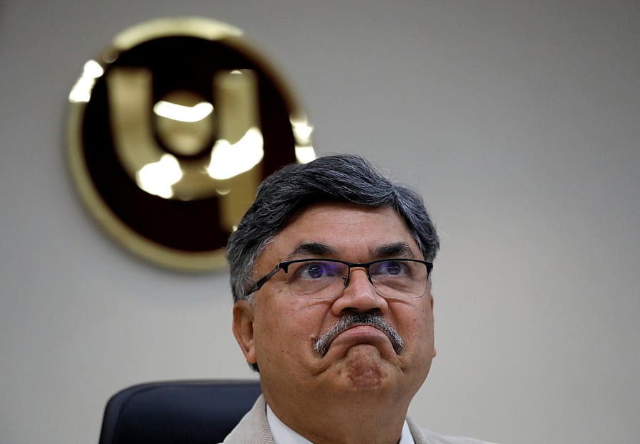 Sunil Mehta, chief executive officer of Punjab National Bank. Reuters photo