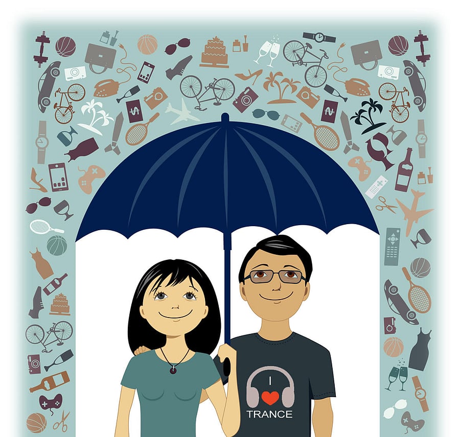 Letting go of your possessions can relieve you of stress.