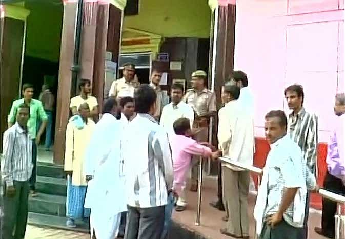 The accident took place at a T-point on the Anupshahr road in the Rajpura area, when a tractor-trolley ferrying some people from Moradabad to Aligarh fell into the gorge, Circle Officer (CO) Gunnaur Shakeel Ahmed said. ANI Photo