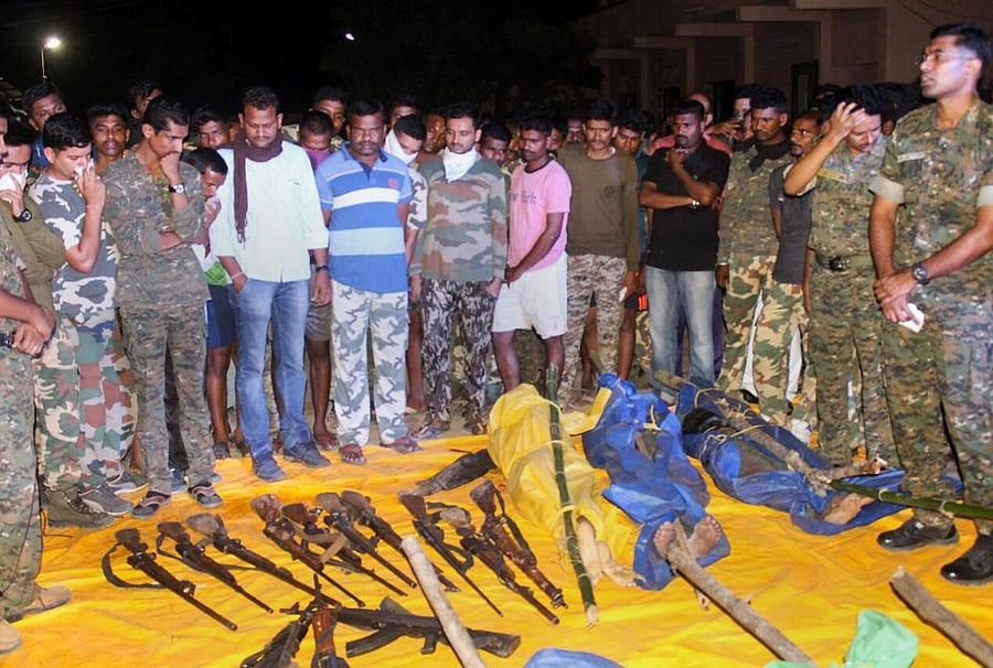 Exactly a month after the twin encounters in the Gadchiroli district of Maharashtra, in which 40 Maoists were reportedly killed, villagers from Gattepalli has demanded a probe into the death of eight youths from their village. PTI file photo
