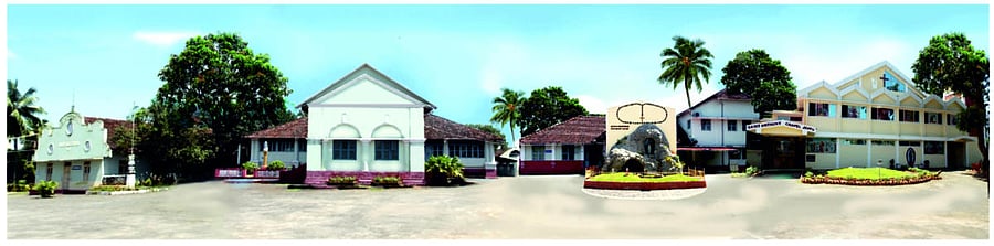 A view of the St Antony Ashram at Jeppu in Mangaluru.
