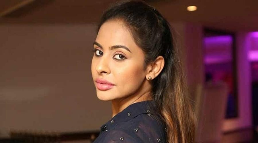 In picture: Telugu actor Sri Reddy.