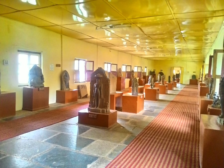 A view of the archaeological museum in Kittur. PHOTO BY P K BADIGER