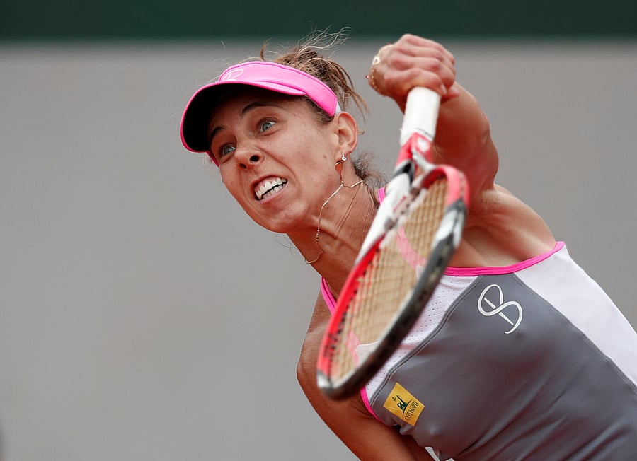 Romania's Mihaela Buzarnescu registered the biggest win of her career when she beat Ukraine's Elina Svitolina. REUTERS