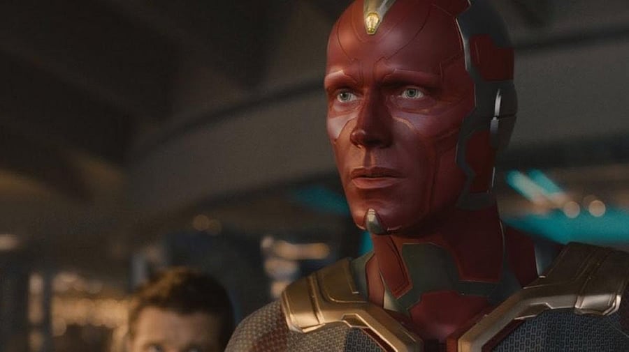 Superhero character Vision in 'Avengers: Infinity War'.Image courtesy Twitter