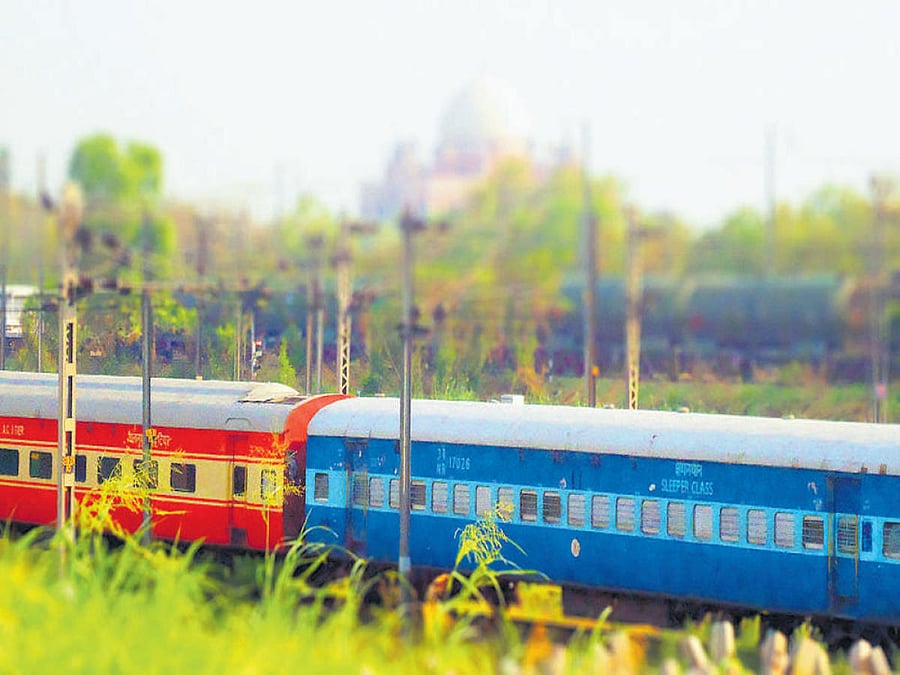 Officials said unlike at the airports, where the luggage of each passenger is weighed, the railways will carry out random checks among the passengers. File photo