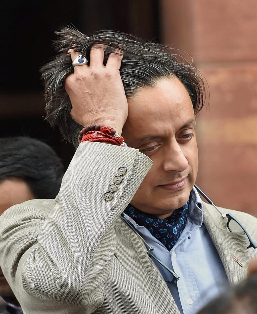 Congress leader Shashi Tharoor. PTI file photo