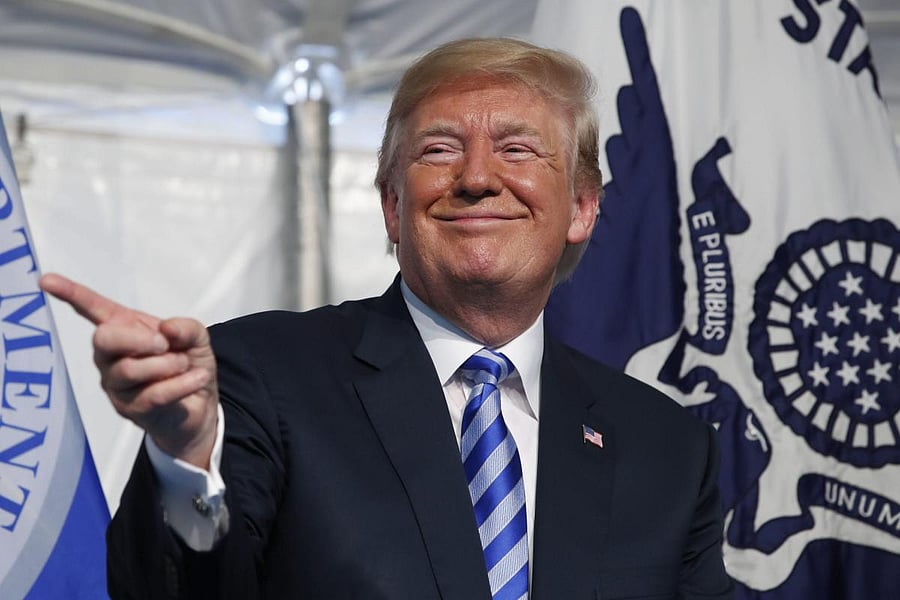 Last week, Trump met with a top North Korean official at the White House to plan for the summit. The official handed him a letter from Kim Jong-un. (AP/PTI file photo)