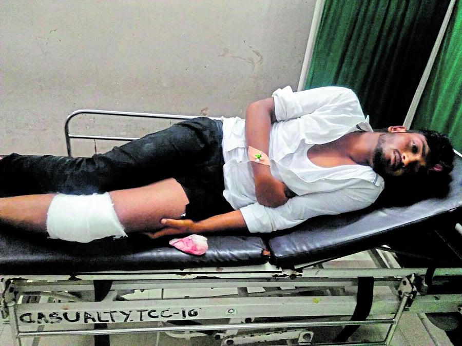 Rowdy Saravana undergoing treatment.