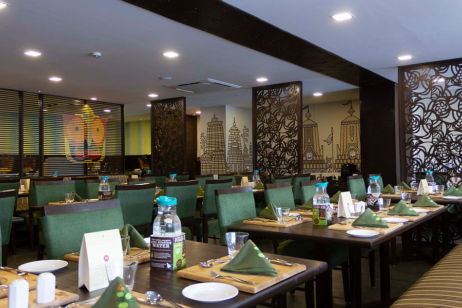 The interiors of Sattvam.