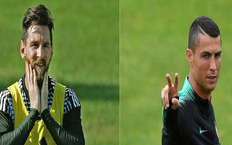 Ronaldo rescued Portugal with a hat-trick in a thrilling 3-3 draw with title contenders Spain, while Messi missed a penalty as Argentina were held 1-1 by tournament newcomers Iceland. (AFP)