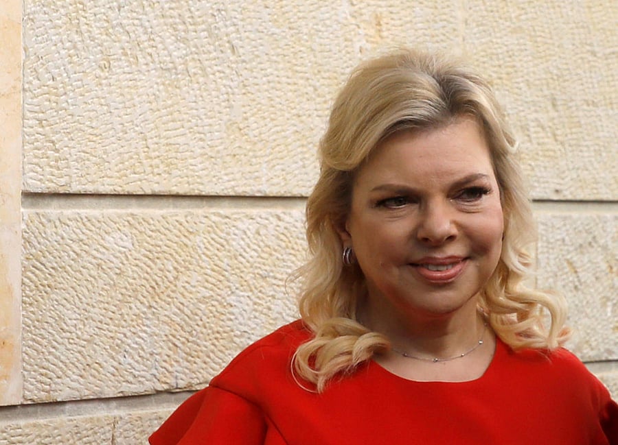 Israeli Prime Minister Benjamin Netanyahu's wife Sara, Reuters file photo