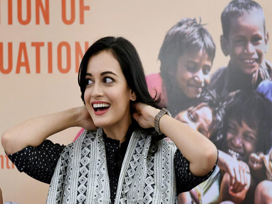 In picture: Bollywood actor Dia Mirza. PTI file photo. 