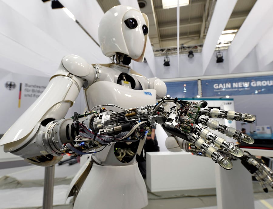 Scientists have developed a robot that can rapidly detect odours from sources on the ground, such as footprints – and could even read a message written on the ground using odours as a barcode. Reuters file photo for representation