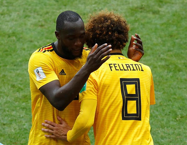 Romelu Lukaku. Retuers photo.