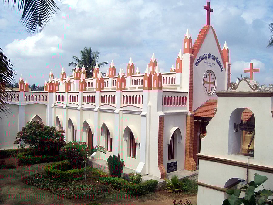The church at Ganjam near Srirangapatna