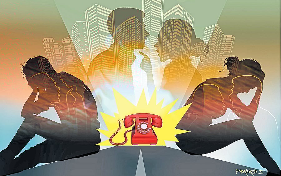 Failed relationships are a major cause, and younger people are traumatised by sexual abuse within the family.