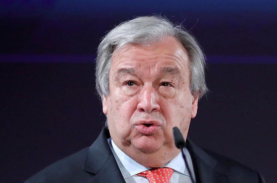 U.N. Secretary-General Antonio Guterres. Reuters file photo.