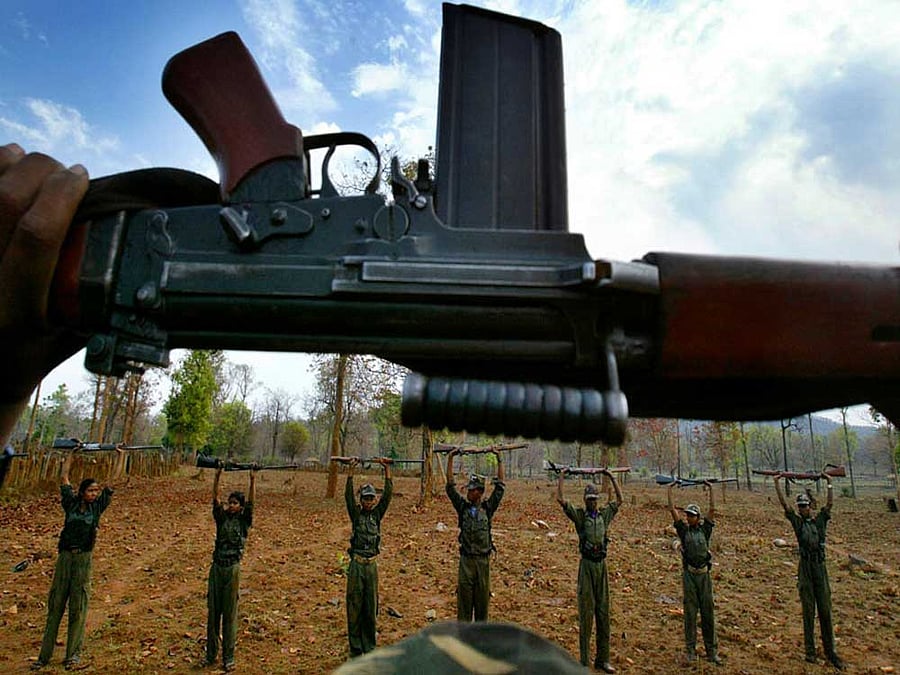 The surrendered cadres also handed over two muzzle-loading guns to police. PTI file photo
