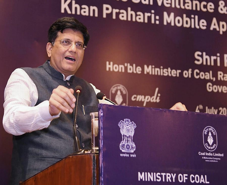 Minister Piyush Goyal. (PIB Photo via PTI)