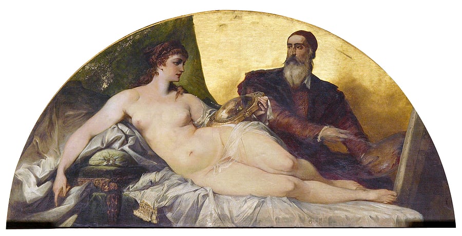 Aristocratic women loved posing for Hans Makart's paintings